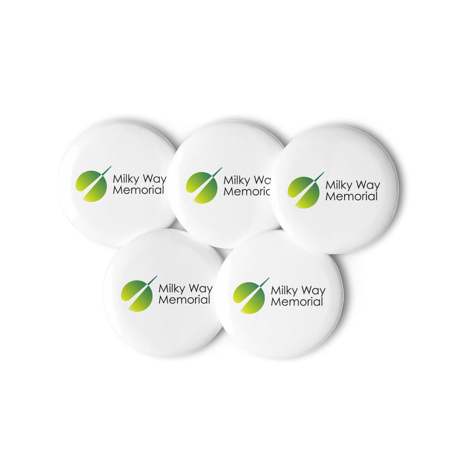 Set of Pin Buttons - Milky Way Memorial